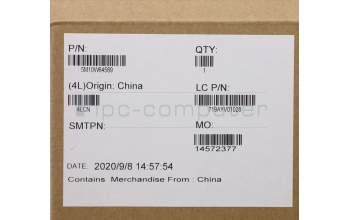 Lenovo 5M10W64589 MECH_ASM FRU ASM BL NFPR BK UK SPA