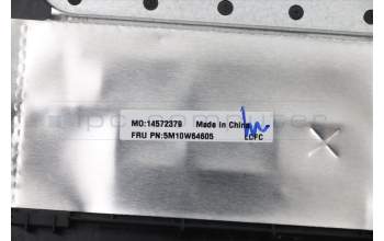 Lenovo 5M10W64605 C-Cover with keyboard,UK English,Black,Backlight,Non_Fingerprint