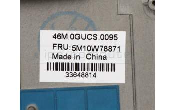 Lenovo 5M10W78871 C-Cover with keyboard, Czech/Slovakian, UK