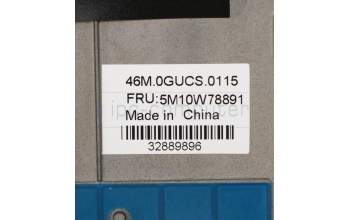 Lenovo 5M10W78891 C-Cover with keyboard, Portuguese, UK