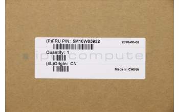 Lenovo 5M10W85932 C-Cover with keyboard, Spanish LA, Deep Black, WWAN, UK