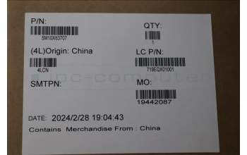 Lenovo 5M10X63707 MECH_ASM 13.WQXGA+,OLED,RGB+IR,BZ,Lbo