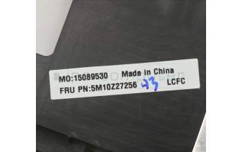 Lenovo 5M10Z27256 C-Cover with keyboard,US English Euro,Black,Backlight,FingerPrint