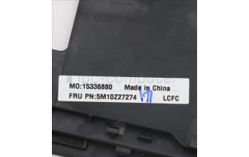 Lenovo 5M10Z27274 C-Cover with keyboard,Portuguese,Black,Non_FingerPrint