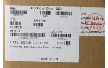 Lenovo 5M10Z27297 C-Abdeckung mit Tastatur, Arabisch, schwarz, Fingerabdruck, US