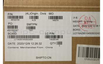 Lenovo 5M10Z27381 MECH_ASM FRU BLKB Cc_PT_FP_BK_UK_NORDIC