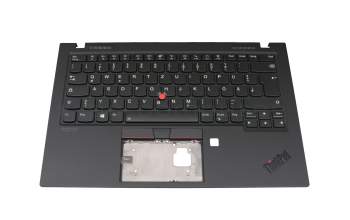 5M10Z27460 original Lenovo keyboard incl. topcase DE (german) black/black with backlight and mouse-stick WLAN