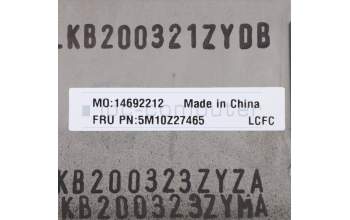 Lenovo 5M10Z27465 MECH_ASM GRP_KBD_BZL_HU_WLAN_DB_CHY