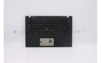 Lenovo 5M10Z27471 C-Cover with keyboard, Italian, Deep Black, WLAN, UK