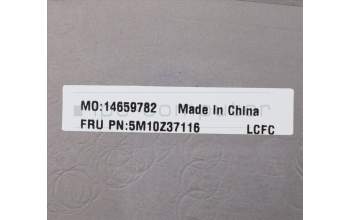 Lenovo 5M10Z37116 C-Cover with keyboard, Portuguese, Iron Grey, WLAN, UK