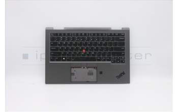 Lenovo 5M10Z37158 MECH_ASM KBD_BZL_US ENG EURO_WW_IG_CHY