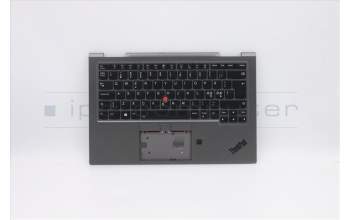 Lenovo 5M10Z37186 MECH_ASM GRP_KBD_BZL_Nordic_WW_IG_CHY