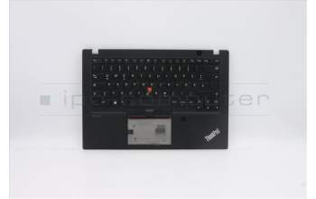 Lenovo 5M10Z41173 MECH_ASM CCov KBD GER UK(LTN)BK FPR