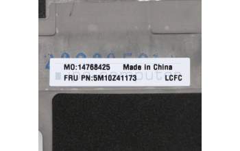 Lenovo 5M10Z41173 MECH_ASM CCov KBD GER UK(LTN)BK FPR