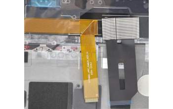 Lenovo 5M10Z41248 C-Cover with keyboard, Arabic, Black, Backlight, US