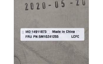 Lenovo 5M10Z41255 C-Cover with keyboard, Bulgarian, Black, Backlight, UK