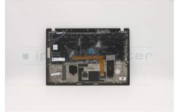 Lenovo 5M10Z41402 C-Cover with keyboard, India English, Black, Backlight, FingerPrint, US