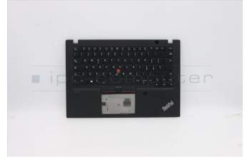 Lenovo 5M10Z41405 MECH_ASM CCov BL KBD ITA UK(SNX)BK FPR