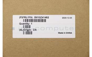 Lenovo 5M10Z41462 C-Cover with keyboard, Belgian, Black, Backlight, FingerPrint, UK