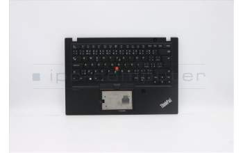 Lenovo 5M10Z41472 C-Abdeckung mit Tastatur, Tschechisch/Slowakisch, schwarz, Hintergrundbeleuchtung, Fingerabdruck, Nahfeldkommunikation (NFC), GB