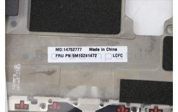 Lenovo 5M10Z41472 C-Abdeckung mit Tastatur, Tschechisch/Slowakisch, schwarz, Hintergrundbeleuchtung, Fingerabdruck, Nahfeldkommunikation (NFC), GB