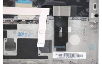 Lenovo 5M10Z41595 C-Abdeckung mit Tastatur, Italienisch, Silber, Hintergrundbeleuchtung, Fingerabdruck