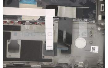 Lenovo 5M10Z54174 C-Cover with keyboard, Estonian, Black, Backlight, UK