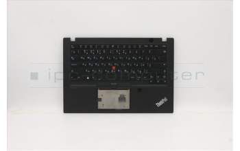 Lenovo 5M10Z54282 MECH_ASM Ccov BKLT KBD RUS US(LTN)BK FPR