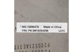 Lenovo 5M10Z54296 C-Cover with keyboard, Turkish, Black, Backlight, FingerPrint, UK