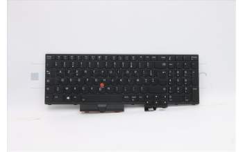 Lenovo 5M10Z54335 MECH_ASM KB w/KB Mlr Num BL(CHY)French