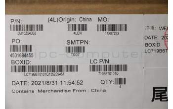 Lenovo 5M10Z54368 MECH_ASM KB w/KB Mlr Num BL(CHY)Swiss