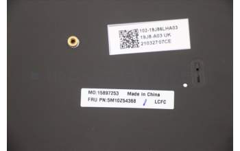 Lenovo 5M10Z54368 MECH_ASM KB w/KB Mlr Num BL(CHY)Swiss