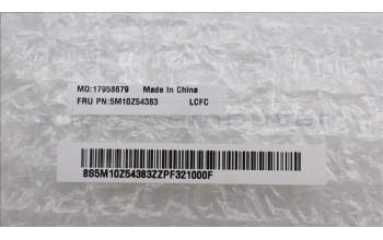 Lenovo 5M10Z54383 MECH_ASM KB w/KB Mlr Num BL(CHY)BUL