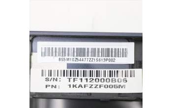 Lenovo 5M10Z54477 C-Abdeckung mit Tastatur, Französisch, Schwarz, Hintergrundbeleuchtung, Fingerabdruck