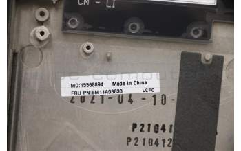 Lenovo 5M11A08630 MECH_ASM FCcoverBLTKBD EURO ENGUS(LTN)BF