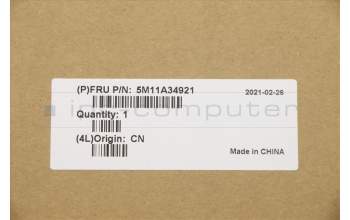 Lenovo 5M11A34921 MECH_ASM KBD ENG(Pri) Tex FPR US BK