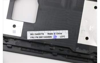 Lenovo 5M11A34935 C-Cover with keyboard,Russian,Black,FingerPrint