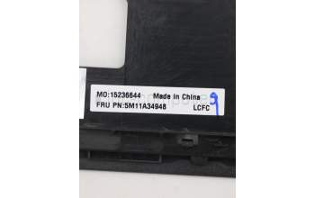 Lenovo 5M11A34948 MECH_ASM KBD IND ENG(Sun) Tex FPR US BK