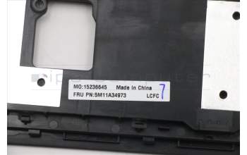 Lenovo 5M11A34973 MECH_ASM KBD FRA BL(Pri) Pat UK BK