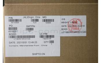 Lenovo 5M11A35006 C-Cover with keyboard,Swedish/Finnish,Black,Backlight