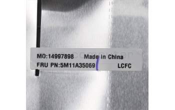 Lenovo 5M11A35069 MECH_ASM KBD BEL BL(Pri) Pat FPR UK BK