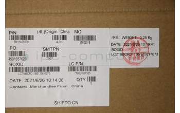 Lenovo 5M11A35079 MECH_ASM KBD FRA BL(Tra) Pat FPR UK BK