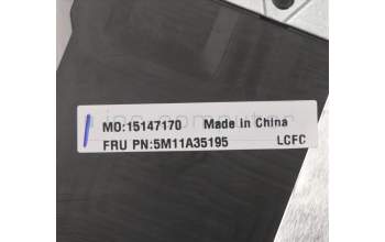 Lenovo 5M11A35195 MECH_ASM KBD EURO ENG BL(Pri) Tex US BK