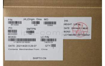 Lenovo 5M11A35444 MECH_ASM KBD 058 FRA BL(Pri) Pat UK SR