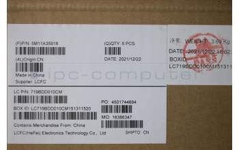 Lenovo 5M11A35918 MECH_ASM KB SWS(P)FPR UK BK