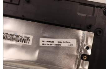 Lenovo 5M11A36243 MECH_ASM KB EURO ENG BKLT(T)US EBS BK