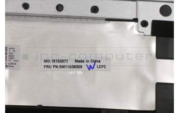 Lenovo 5M11A36309 MECH_ASM KB HUN BKLT(T)FPR UK BK