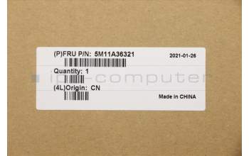 Lenovo 5M11A36321 MECH_ASM KB POR BKLT(T)FPR UK BK