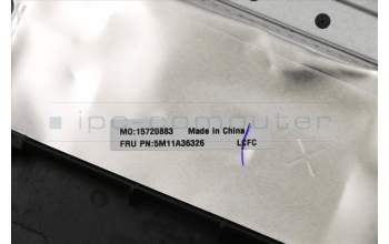 Lenovo 5M11A36326 MECH_ASM KB CZE/SLK BKLT(P)FPR UK BK