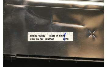 Lenovo 5M11A36362 MECH_ASM KB THAI BKLT(P)FPR US BK